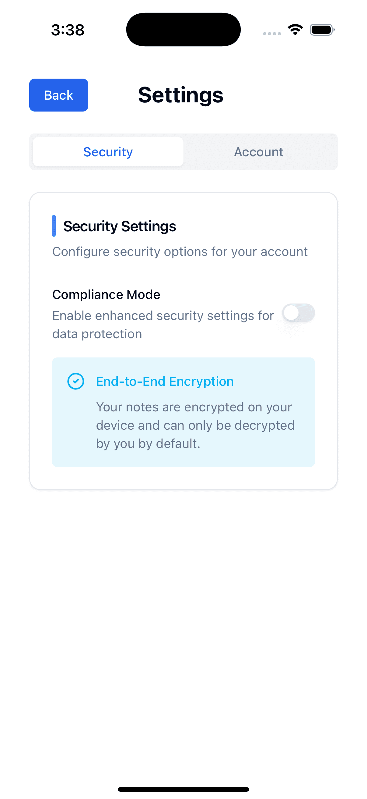NicheNotes screenshot 2
